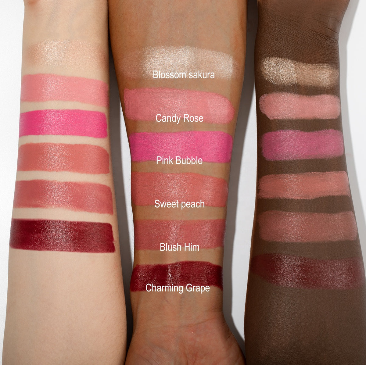 Makeup-stick-skin-tone-swatches-sugar-ocean-beauty